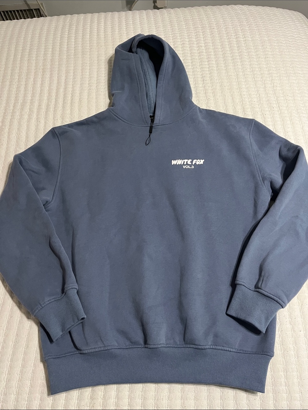 White Fox Boutique Navy Blue Pullover Hoodie